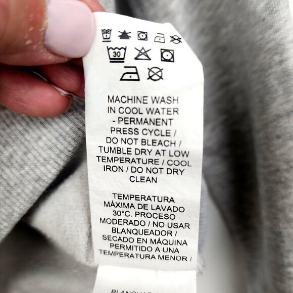 PUMA Essentials Fleece Logo Hoodie 851797-04 Gray Women's XS - Picture 8 of 9